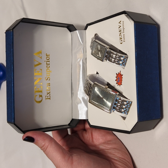 Geneva Accessories - Set of Two Geneva Extra Superior Watches NIB